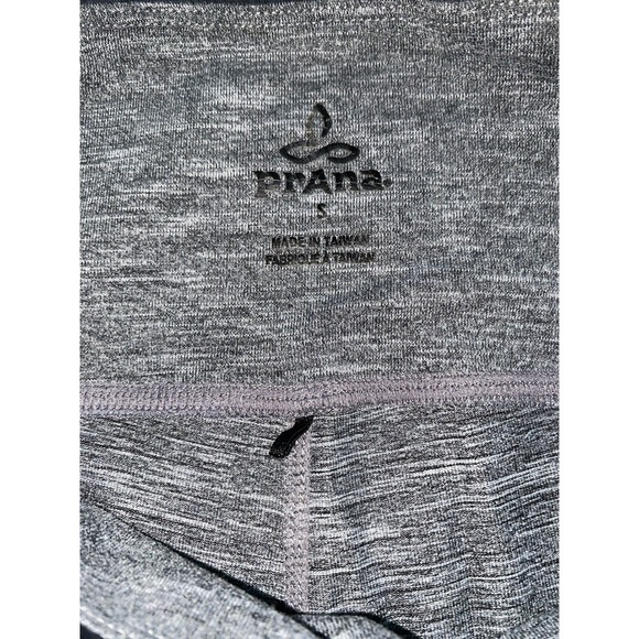 prAna Women's S Gray Tori Ladder Hem Capri Leggings Yoga Workout Pants Pockets - Picture 3 of 10
